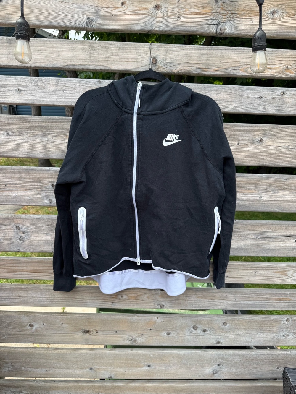 Nike Women’s Black Full‑Zip Hoodie Jacket/Sweater